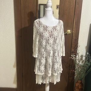 Vintage lace dress